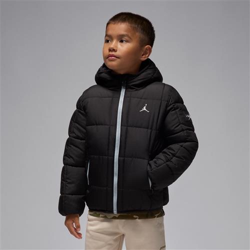 Mellemtung Jordan Essential-dynejakke til mindre børn - sort