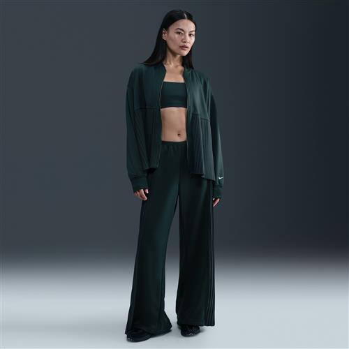 Nike – plisserede bukser til kvinder - grøn