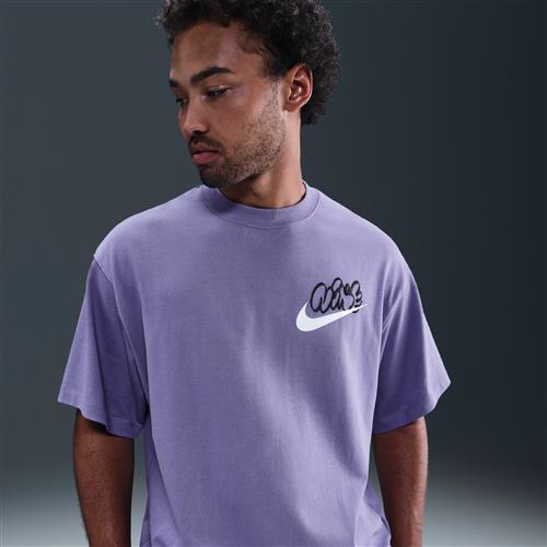 Nike Solo Swoosh-T-shirt til mænd - lilla