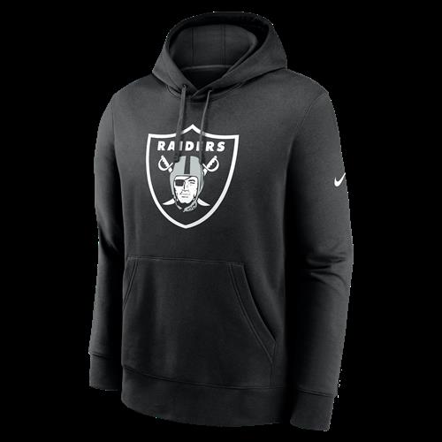 Las Vegas Raiders Nike NFL-hættetrøje til mænd - sort