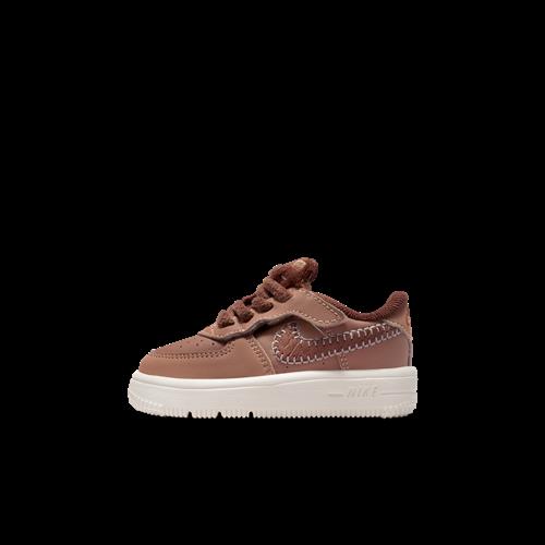Nike Force 1 Low EasyOn-sko til babyer/småbørn - brun