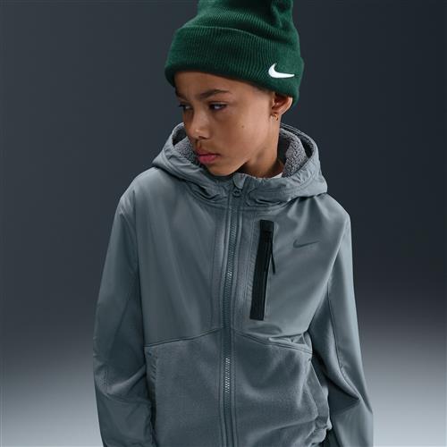 Nike City Utility EasyOn Therma-FIT Winterized-jakke til større børn - grå