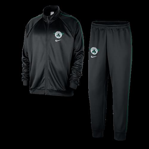 Boston Celtics Courtside Nike NBA Club Peak-tracksuit til mænd - sort