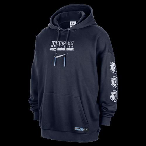 Memphis Grizzlies Courtside Jordan NBA Club Premium-hættetrøje til mænd - blå
