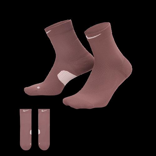 Nike Running Midweight Micro-crewstrømper (1 par) - lilla
