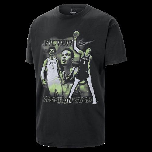 Victor Wembanyama Nike NBA-T-shirt til mænd - sort