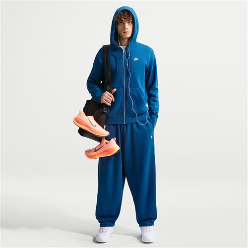 Nike Club oversized bukser i french terry til mænd - blå