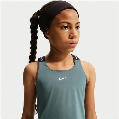 Nike Pro Dri-FIT-tanktop til større børn (piger) - grå