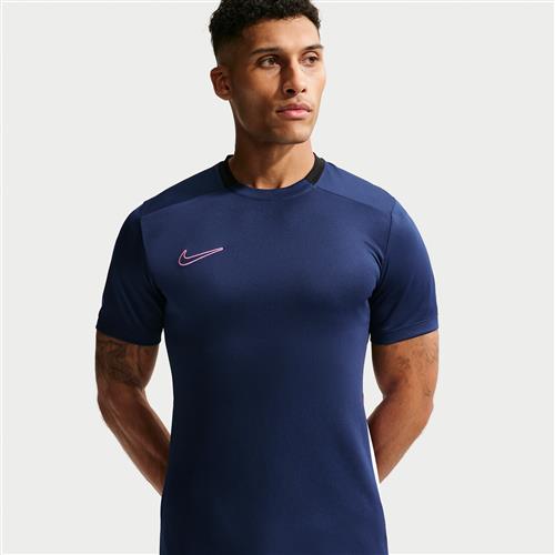 Kortærmet Nike Academy Dri-FIT-fodboldtrøje til mænd - blå