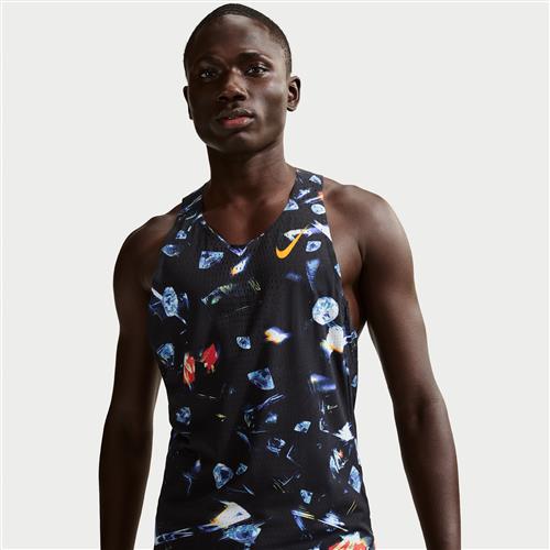 Nike AeroSwift Glam Dri-FIT ADV-løbeundertrøje til mænd - sort