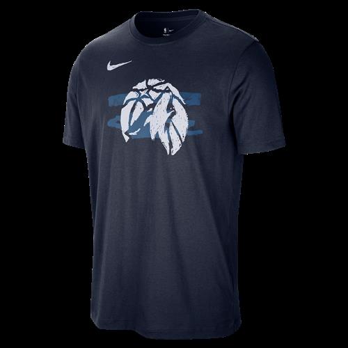 Minnesota Timberwolves Courtside Nike NBA-T-shirt til mænd - blå
