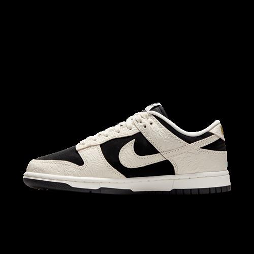Nike Dunk Low-sko til kvinder - sort