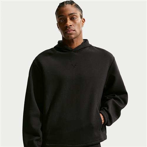 Kobe Nike Dri-FIT Pullover-basketballhættetrøje til mænd - sort