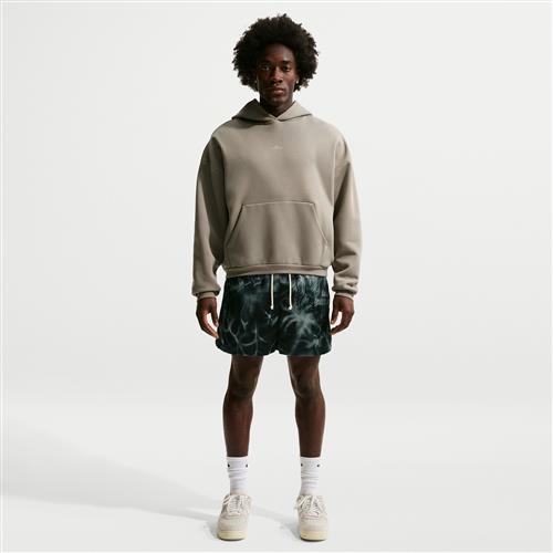 Nike Standard Issue Practice-basketballshorts i mesh (13 cm) til mænd - sort