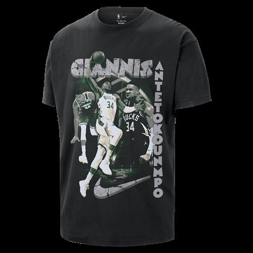 Giannis Antetokounmpo Nike NBA-T-shirt til mænd - sort