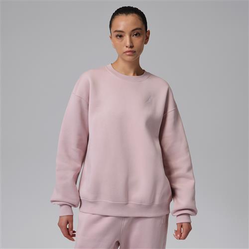 Jordan Brooklyn Fleece-sweatshirt med rund hals til kvinder - Pink