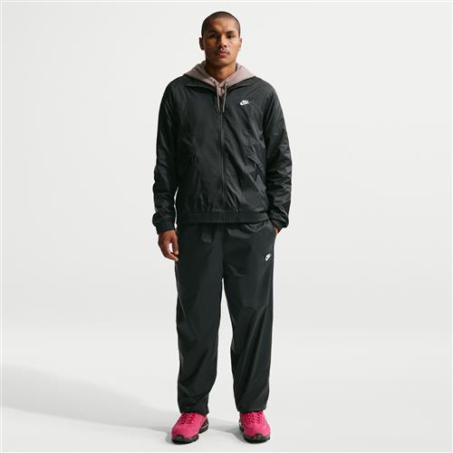 Vævet Nike Club-tracksuit til mænd - sort