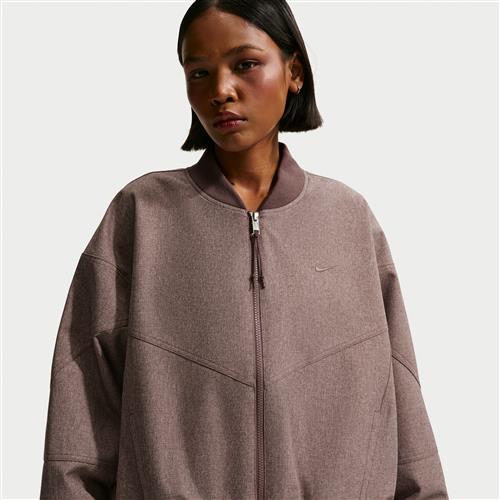 Oversized Nike -bomberjakke til kvinder - lilla