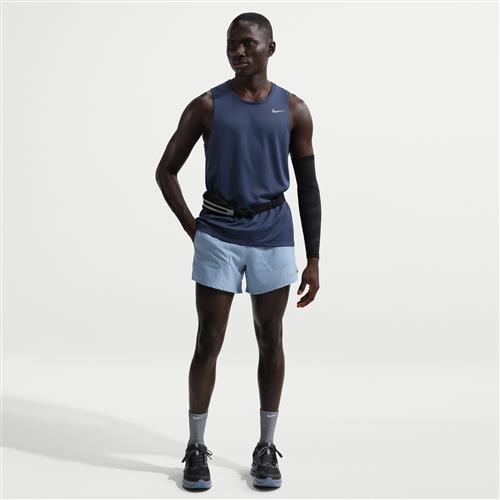 Nike Stride Dri-FIT-løbeshorts med indershorts (13 cm) til mænd - blå