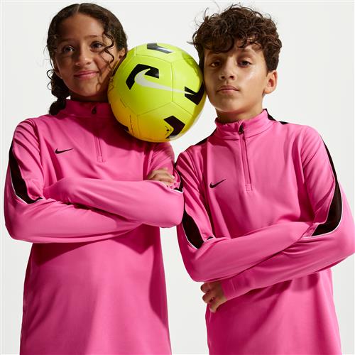 Maskinstrikket Nike Strike Dri-FIT-fodboldtræningstrøje til større børn - Pink