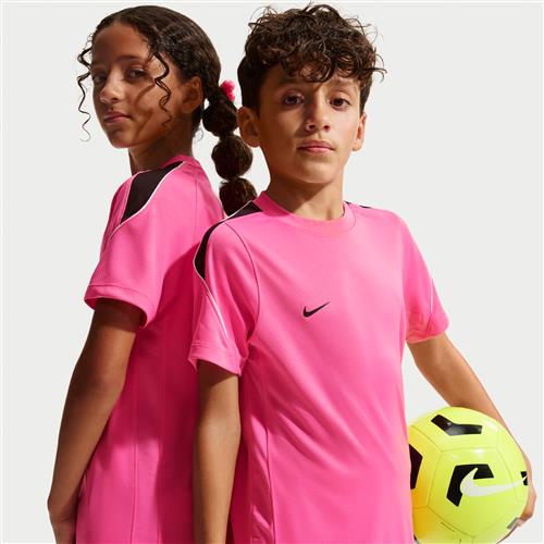Kortærmet Nike Strike Dri-FIT-fodboldtrøje til større børn - Pink