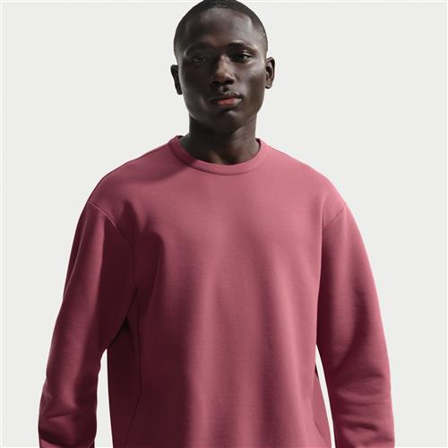 Nike 24.7 ImpossiblySoft Dri-FIT-crewtrøje til mænd - rød