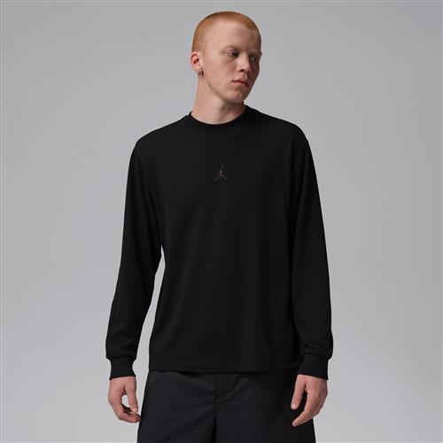 Langærmet Jordan Sport Dri-FIT-golfsweatshirt med høj krave til mænd - sort