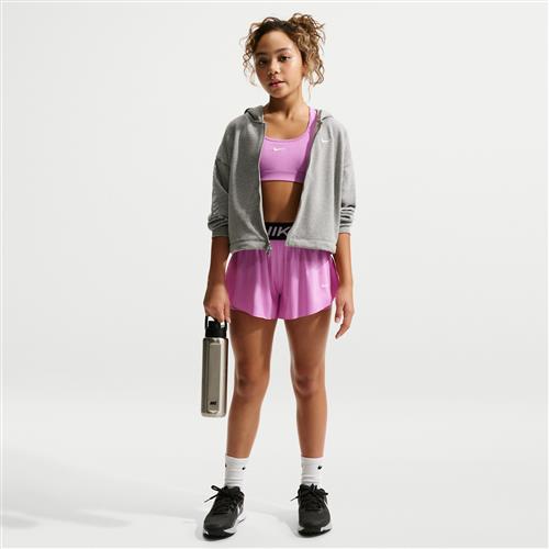 Nike Pro Dri-FIT 2-i-1-shorts til større børn (piger) - lilla