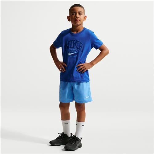 Nike Multi-Dri-FIT-træningsshorts til større børn - blå