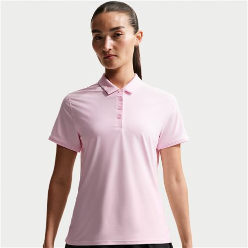 Kortærmet Nike Victory Dri-FIT-golfpolo til kvinder - Pink