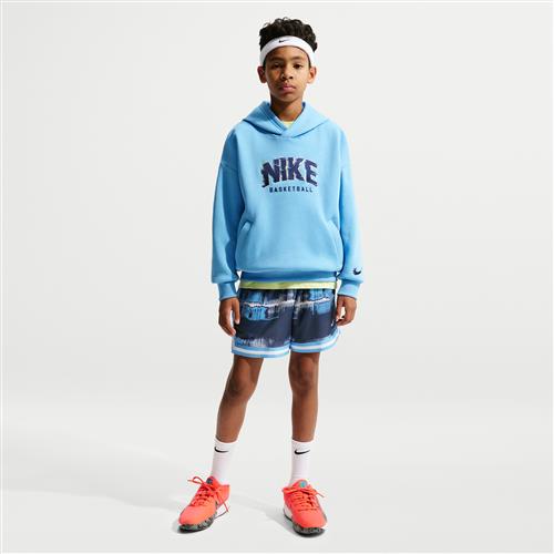Nike DNA-basketballshorts Dri-FIT 12,5 cm til større børn (drenge) - blå
