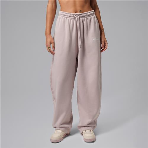 Jordan Flight Fleece baggy bukser til kvinder - Pink