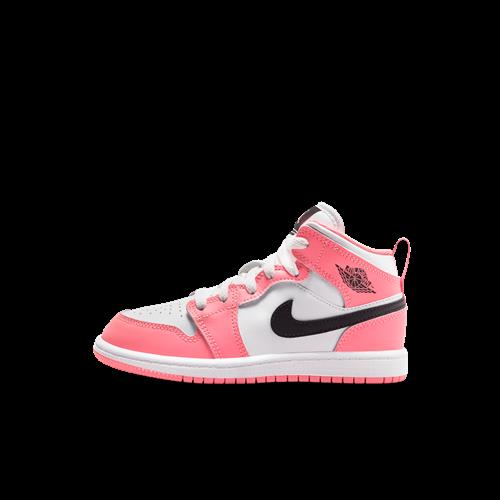 Jordan 1 Mid-sko til mindre børn - Pink