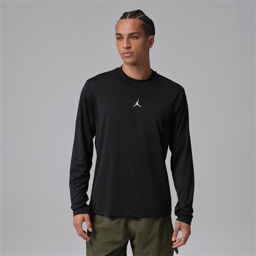 Langærmet Jordan Sport Essentials Dri-FIT-trøje til kvinder - sort