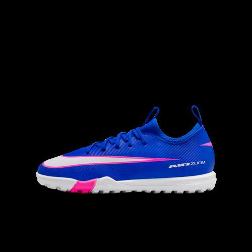 Nike Jr. Mercurial Vapor 16 Academy Low Top-fodboldsko til grus til mindre/større børn - blå