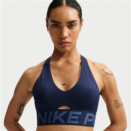 Nike Pro Sculpt-sports-bh med medium støtte og indlæg til kvinder - blå