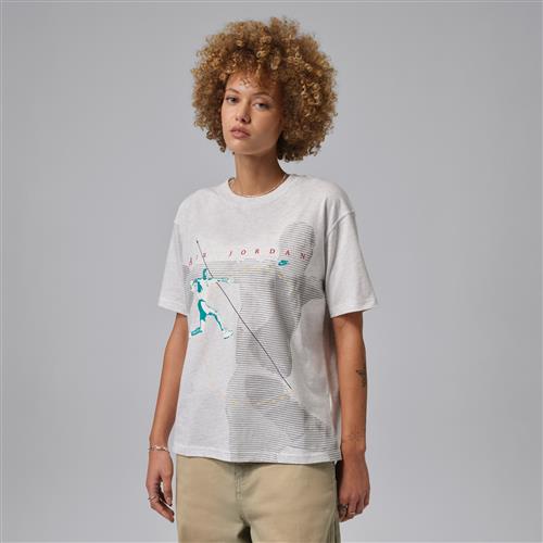Jordan Flight-T-Shirt med grafik til kvinder - brun