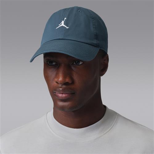 Ustruktureret Jordan Club-kasket med buet skygge - blå