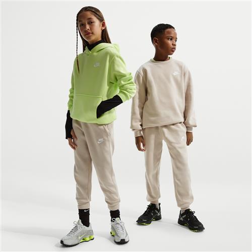 Nike Club Fleece-joggers til større børn - brun