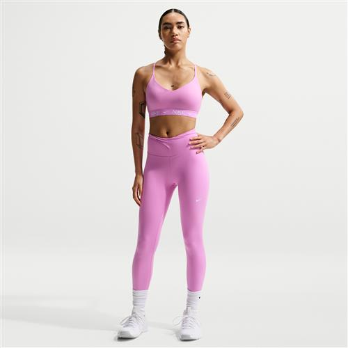 Højtaljede Nike One-7/8-leggings - lilla