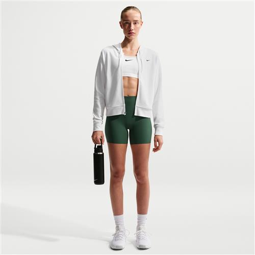 Nike Zenvy-cykelshorts med høj talje til kvinder (13 cm) - grøn