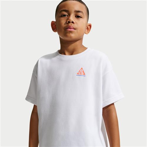 Nike ACG Dri-FIT Max90-T-shirt til børn - hvid