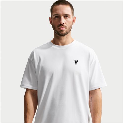 Kobe Nike Dri-FIT-basketball-T-shirt til mænd - hvid