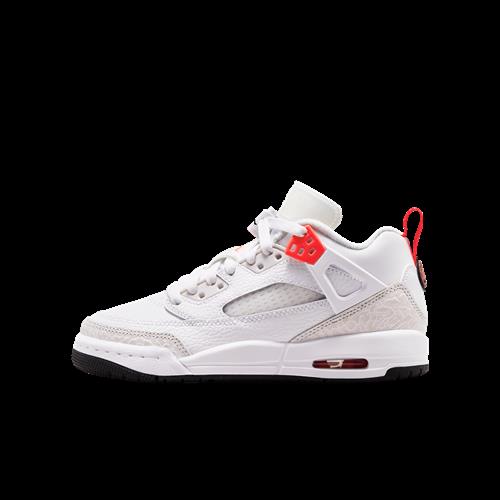 Jordan Spizike Low-sko til større børn - hvid