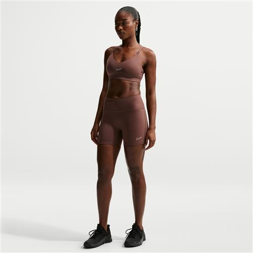 Nike One-5"-shorts til kvinder - brun