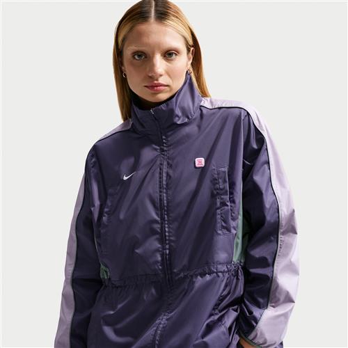 Vævet Nike Shox-jakke til kvinder - lilla