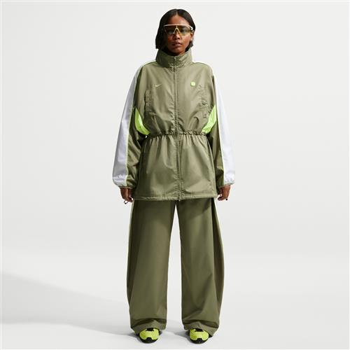 Vævede Nike Shox-bukser til kvinder - grå