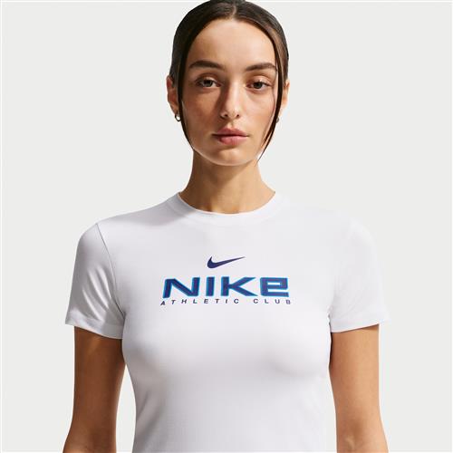 Kortærmet Nike -T-shirt til kvinder - hvid