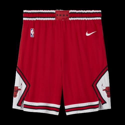 Chicago Bulls Icon Edition Nike NBA Swingman-shorts til mænd - rød
