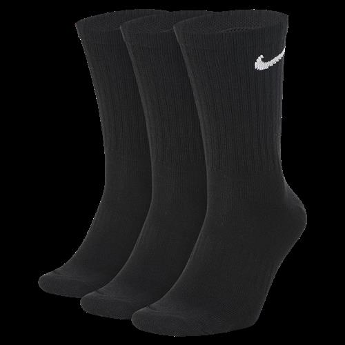 Nike Everyday Lightweight-crew-træningsstrømper (3 par) - sort